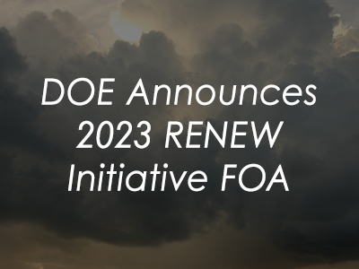 The DOE Office of Science (SC) program in Biological and Environmental Research (BER) hereby announces its interest in applications from Historically Black Colleges and Universities (HBCUs) and non-R1 Minority Serving Institutions (MSIs) for the BER Reaching a New Energy Sciences Workforce (RENEW) Funding Opportunity Announcement (FOA). 